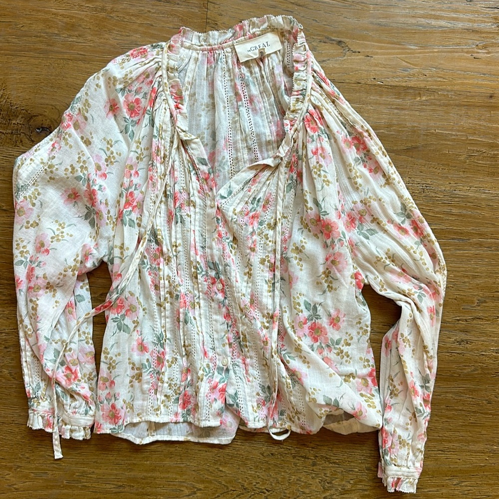 Floral blouse